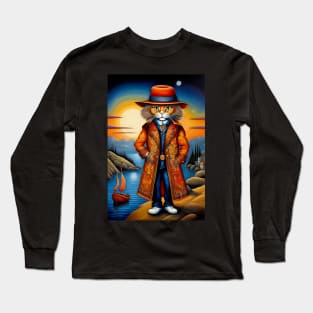 Mysterious Drifter Long Sleeve T-Shirt